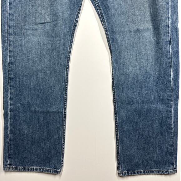 Volcom Enowen Classic Straight Leg Denim Skater Jeans Streetwear Blue Size 38 - Picture 3 of 16